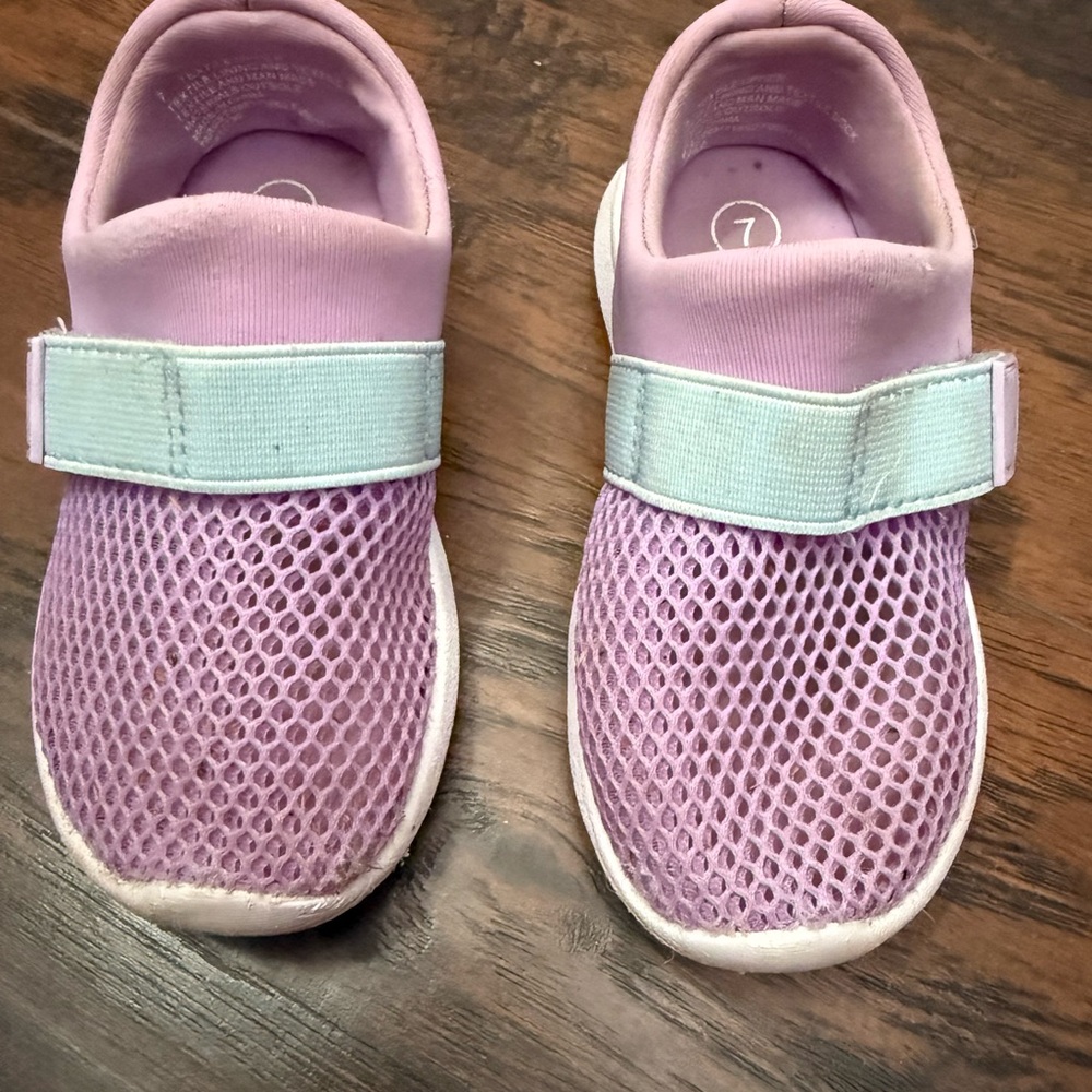 Toddler Mesh Slip-On Water Shoes by Cat & Jack - Purple Size 7